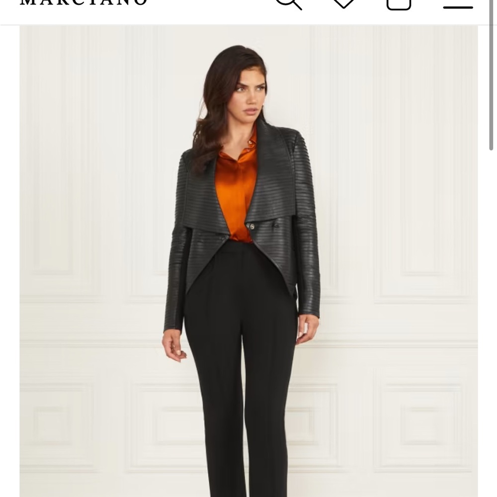 Marciano leather jacket